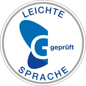 Siegel, Leichte Sprache gepr&uuml;ft